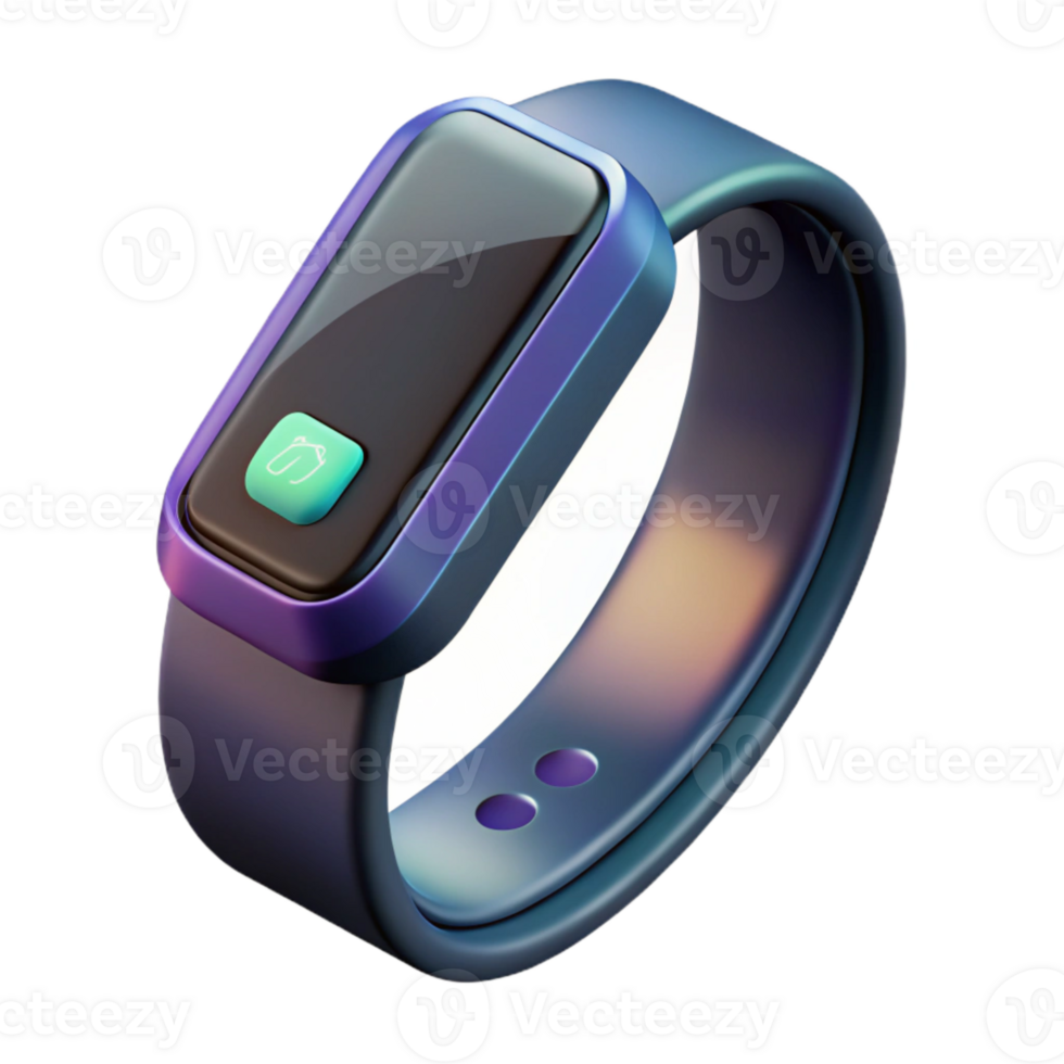 dramatic creative Fitness Tracker with Step Count Display Transparent Element high quality png