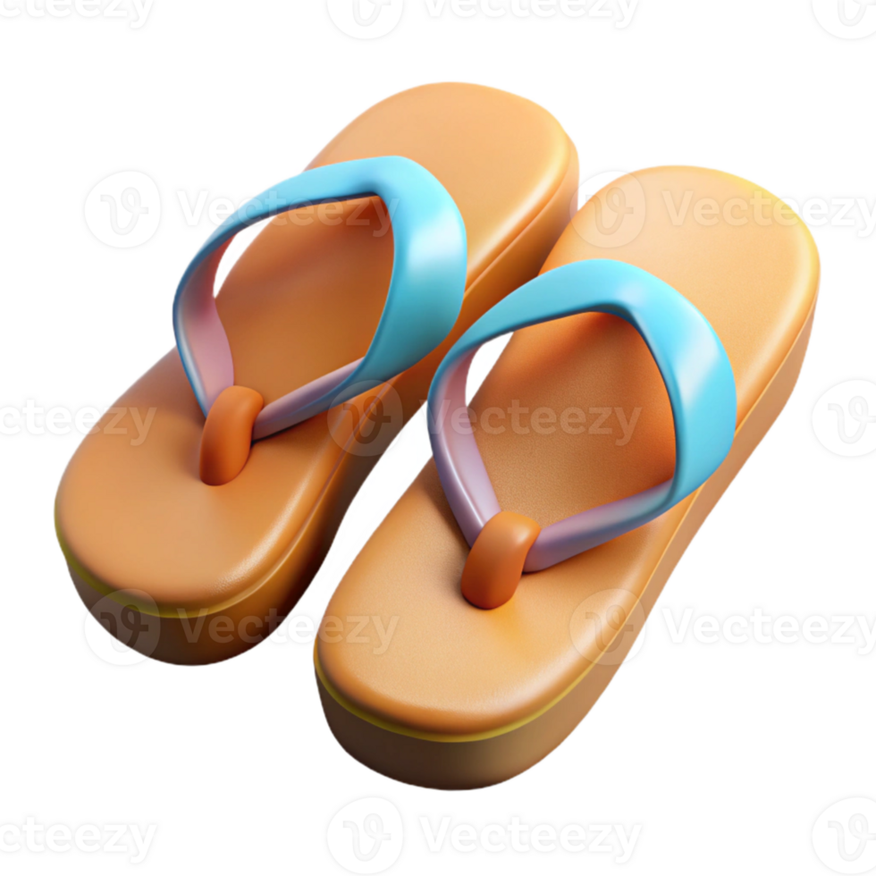 magnificent traditional Flip Flops Rubber Soles Transparent Cutout professional png