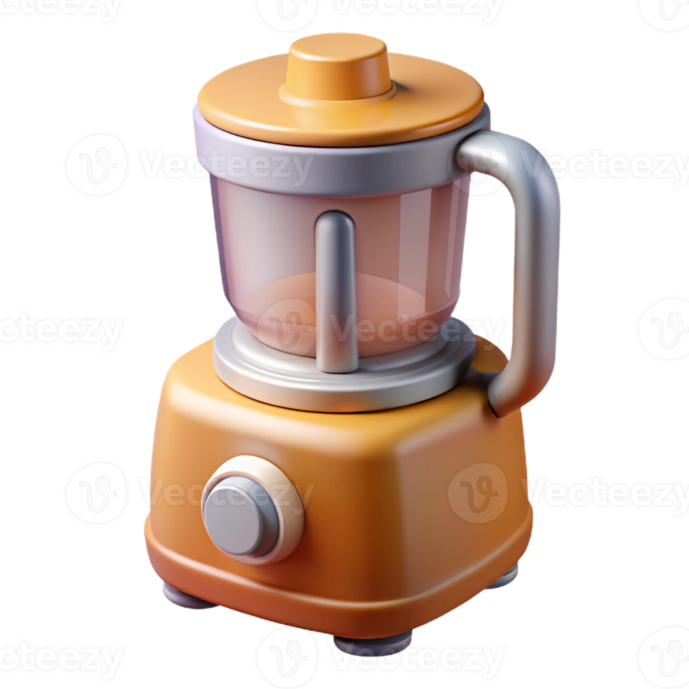 beautiful minimalist Food Processor Cutout authentic png