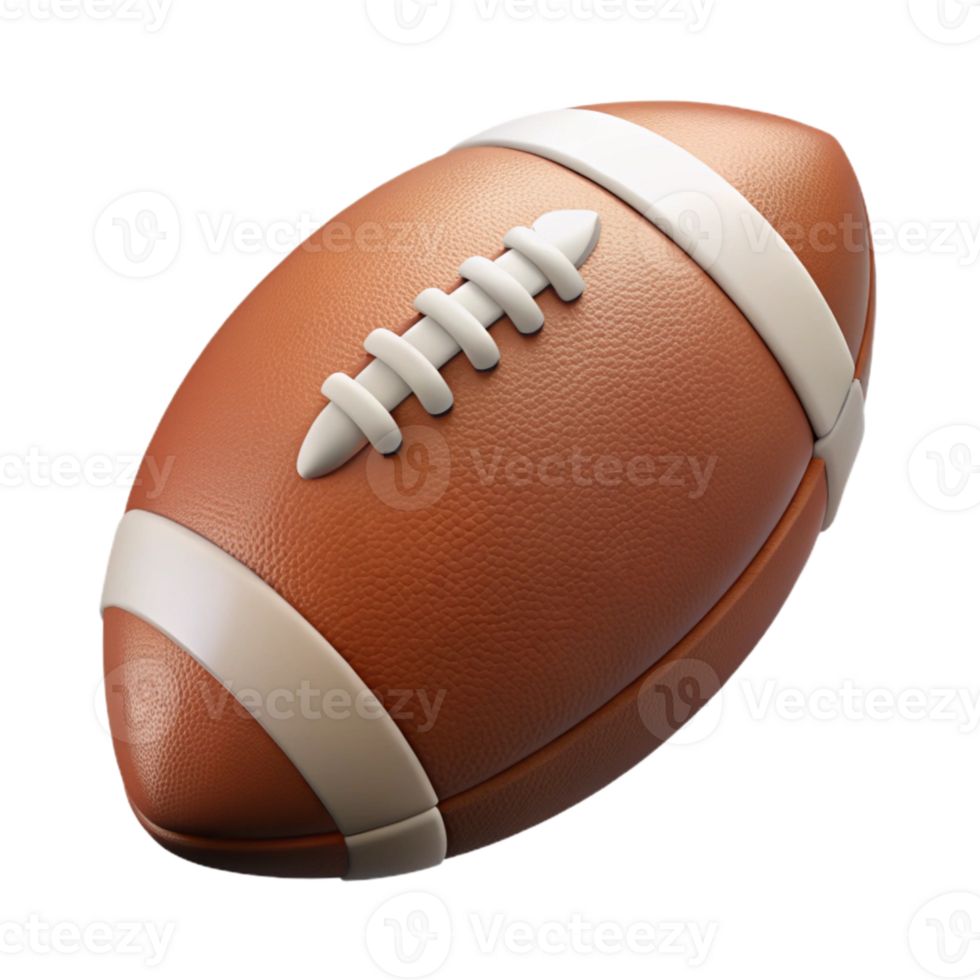 beautiful abstract Football American Football Design Isolated professional png