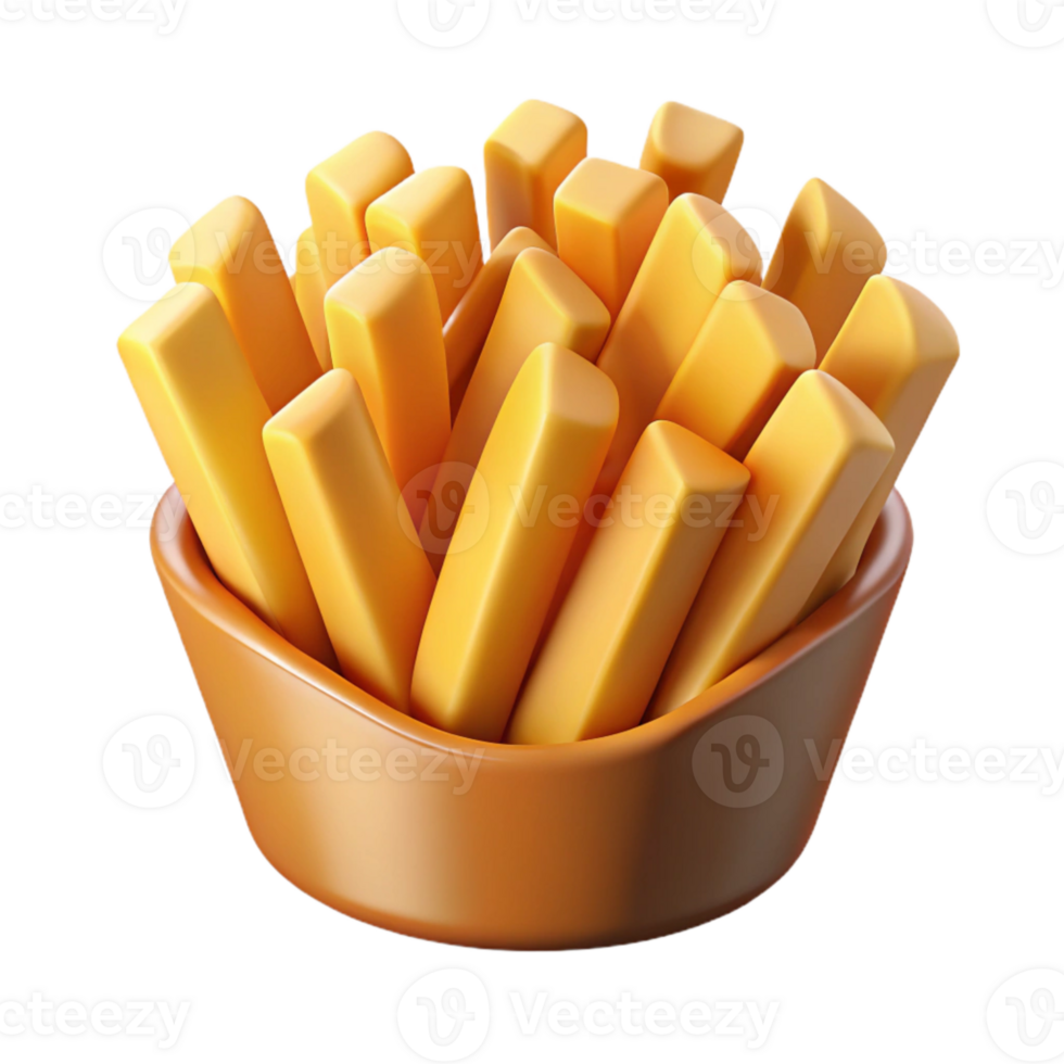 extraordinary artistic French Fries Pile Cutout Transparent Background authentic png