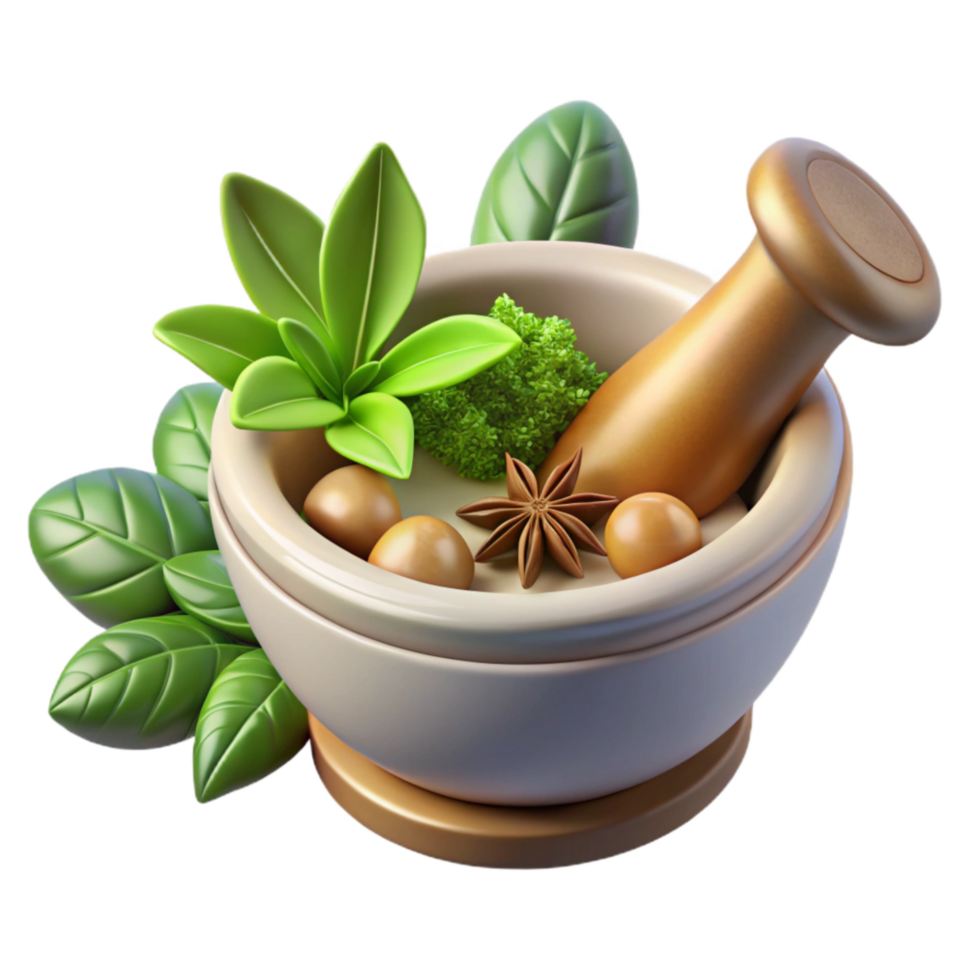 magnificent abstract Fresh Herbs and Spices Culinary Wellness Cutout professional png