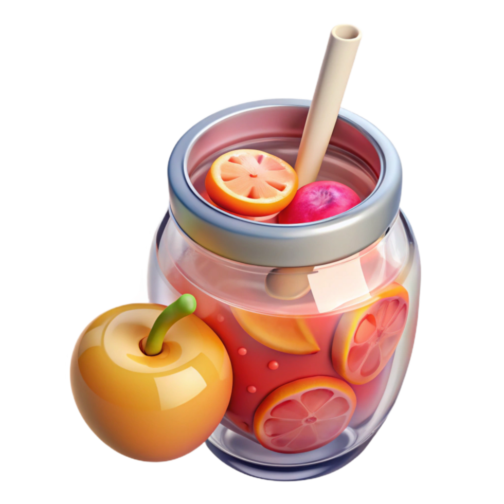 impressive modern Fruit Infused Water Refreshing Hydration Transparent high quality png