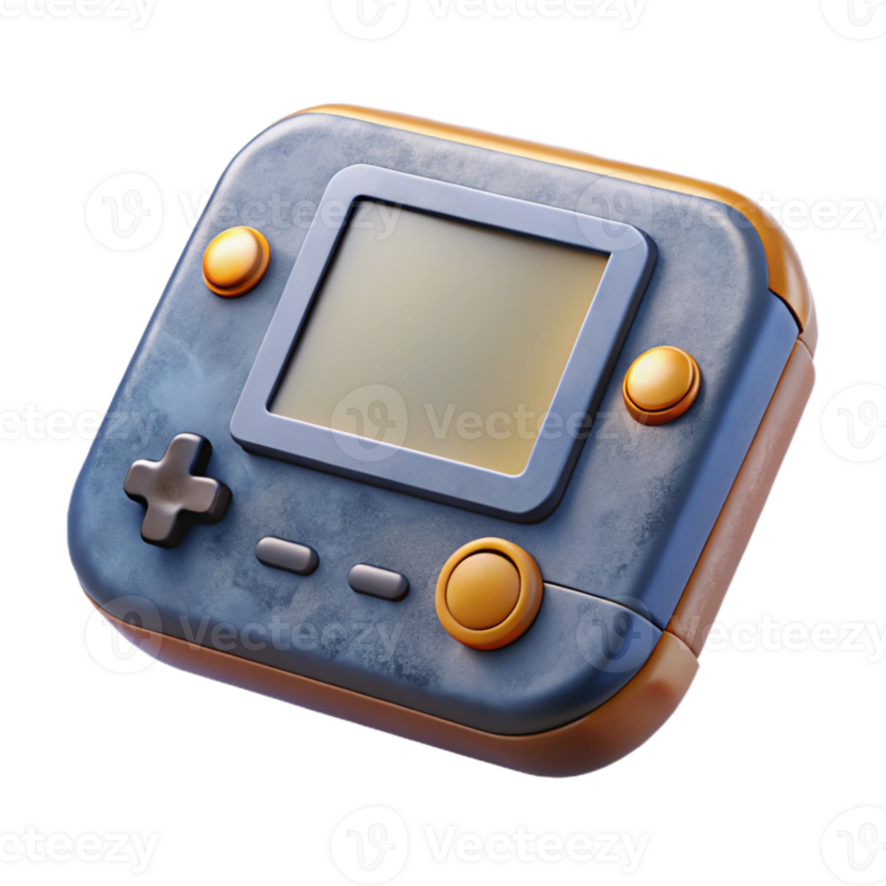 stunning artistic Game Console Front View Isolated Element high quality png