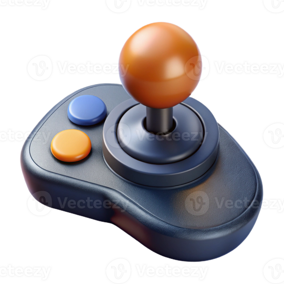 magnificent modern Game Controller Analog Sticks Dual Control Cutout high resolution png