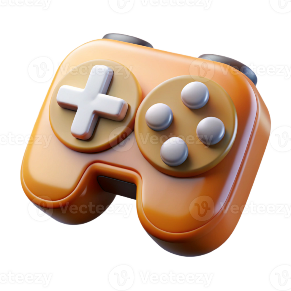 stunning traditional Game Controller Directional Pad Isolated with Cross Shape detailed png