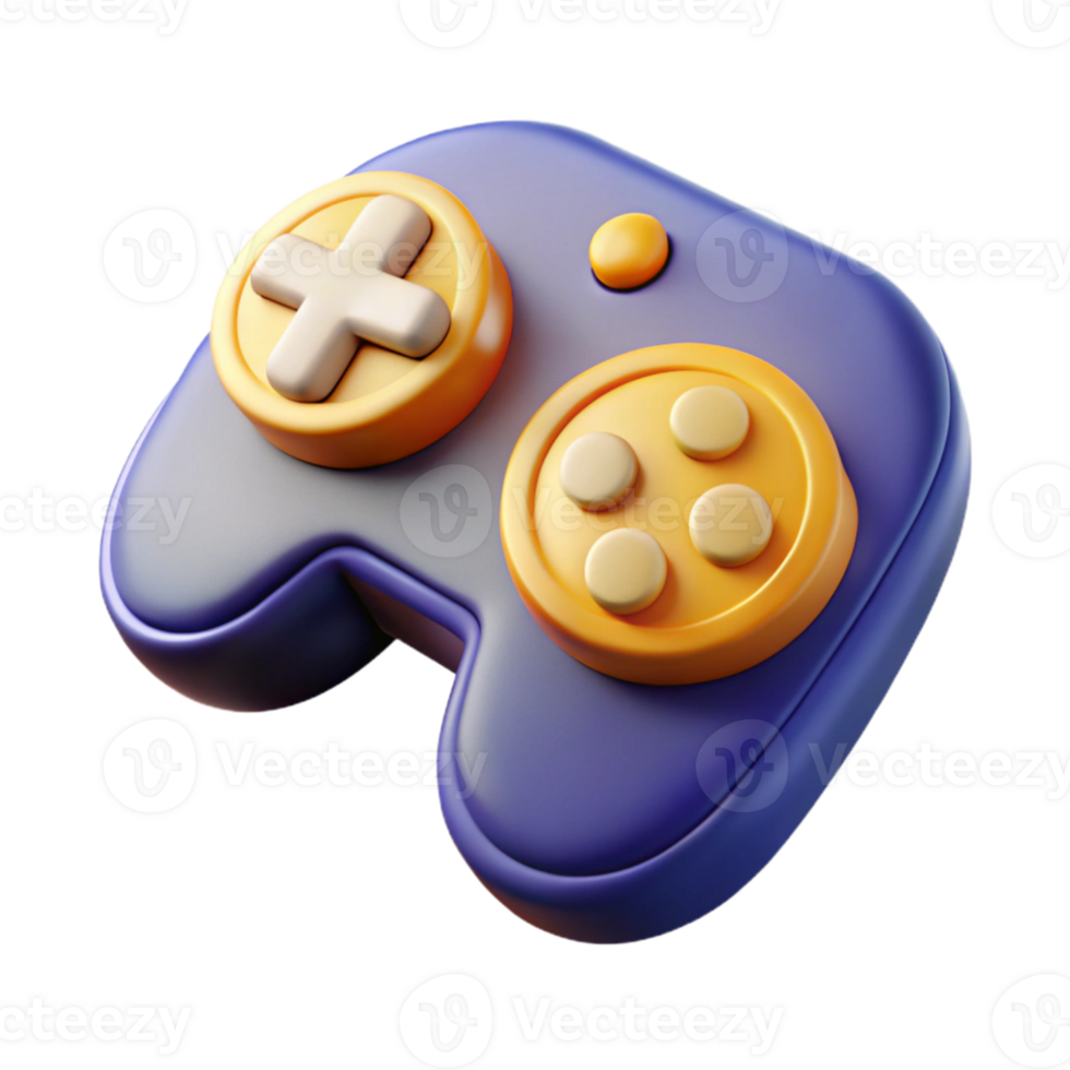 elegant traditional Game Controller Directional Pad Isolated with Cross Shape 4K png