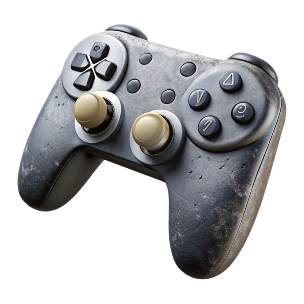 extraordinary modern Gamepad Wireless Black and White Cutout exclusive png