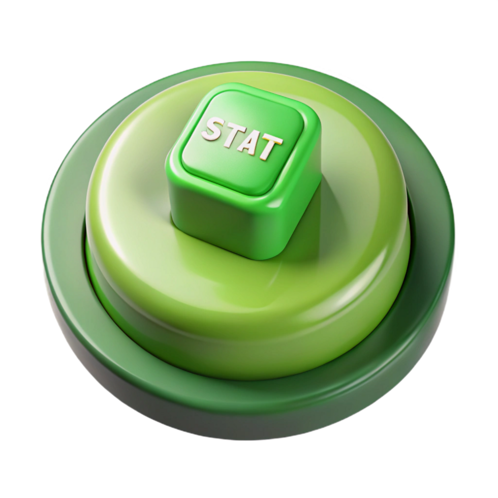 elegant creative Game Start Button Green Color Isolated high quality png