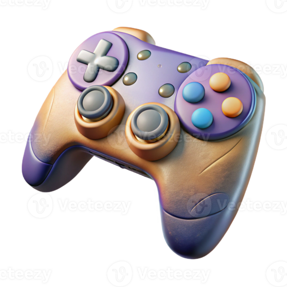 wonderful rustic Gaming Controller with Customizable Buttons Cutout high resolution png