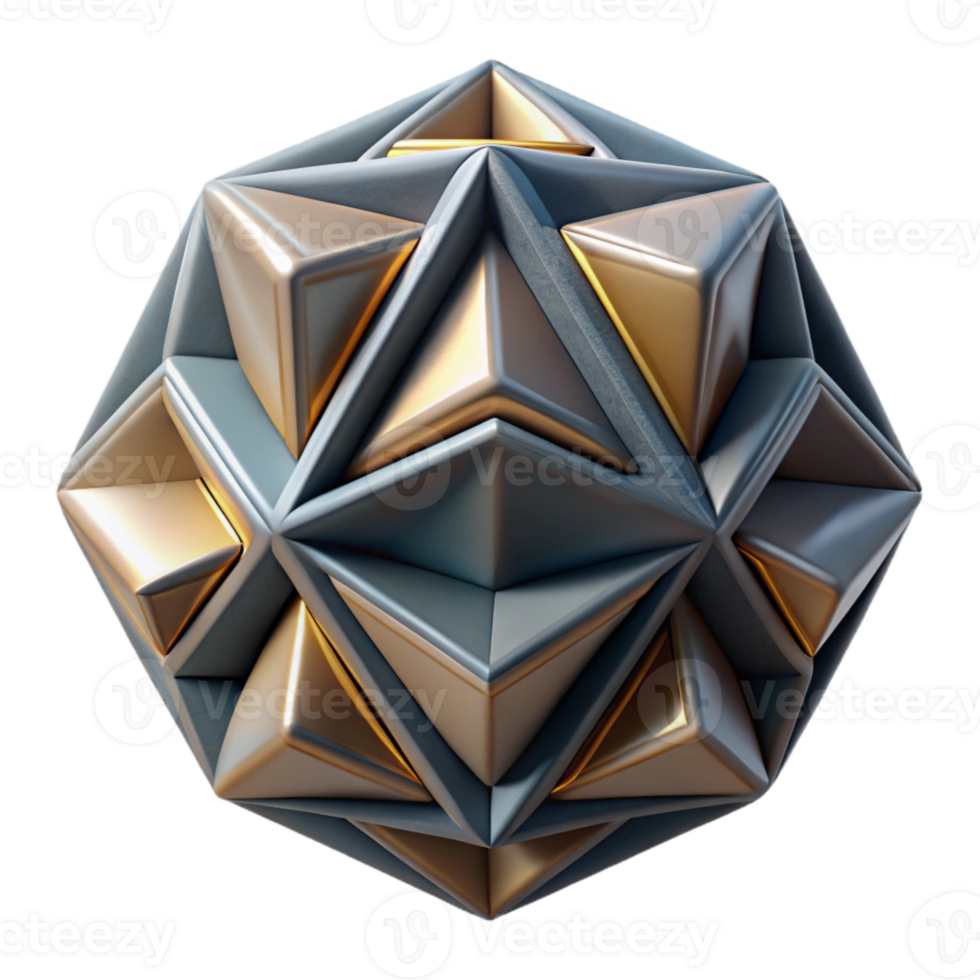 elegant modern Geometric Shapes Abstract Pattern Isolated detailed png