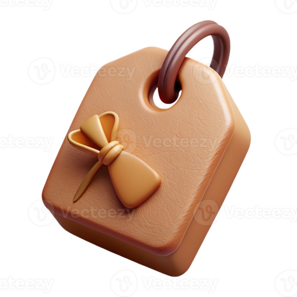 extraordinary abstract Gift Tag Design Cutout on Transparent Background high resolution png