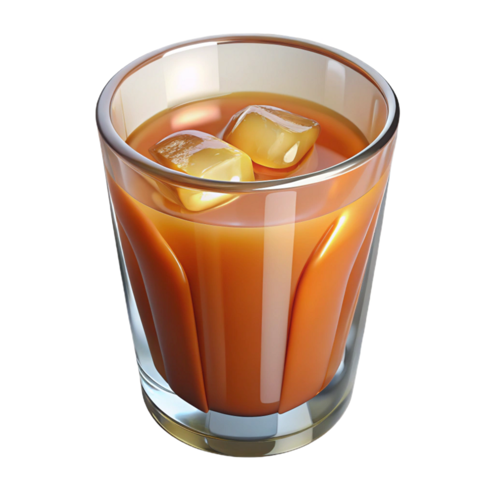 extraordinary artistic Glass of Iced Tea Cutout Summer Beverage genuine png