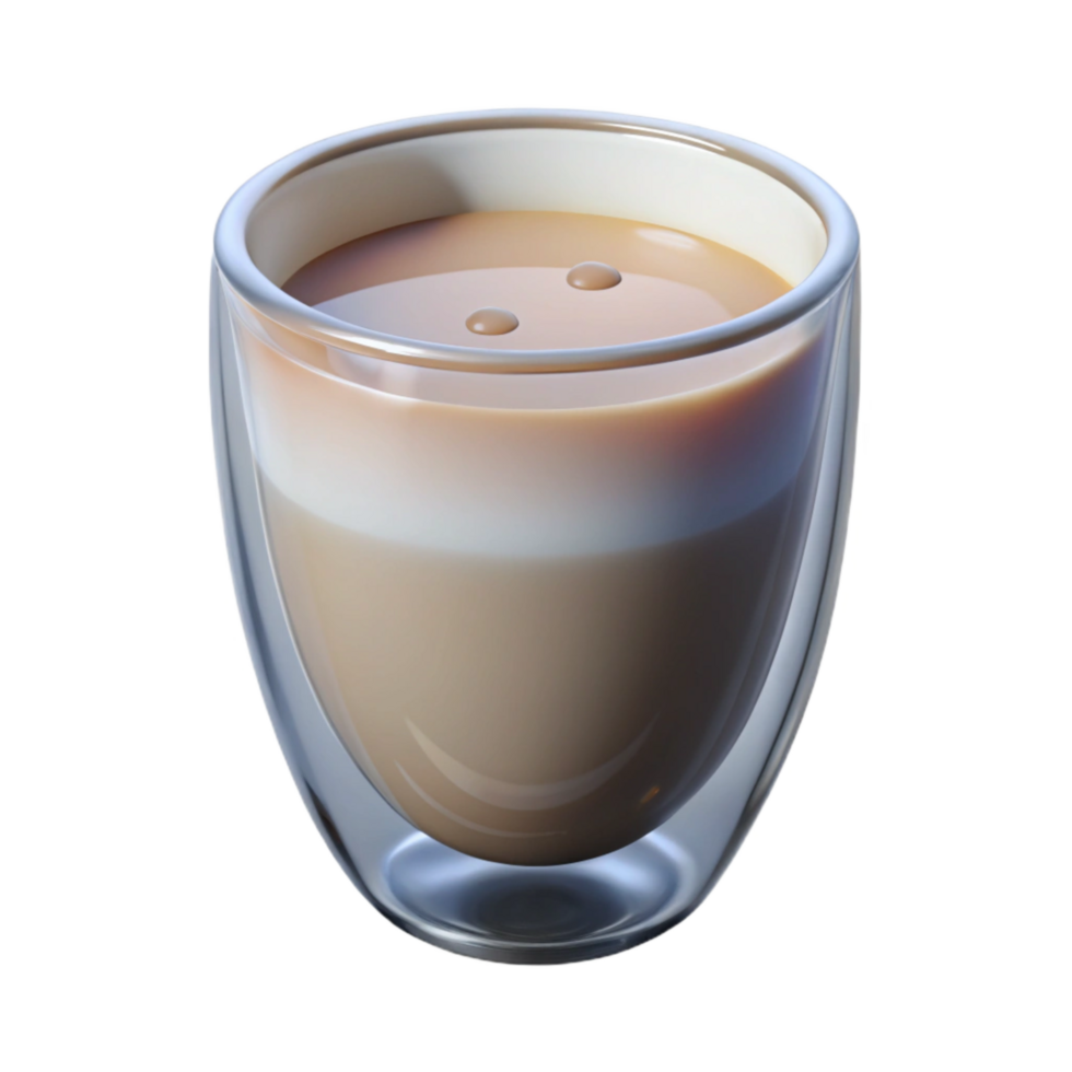 impressive abstract Glass of Milk Front View Cutout exclusive png