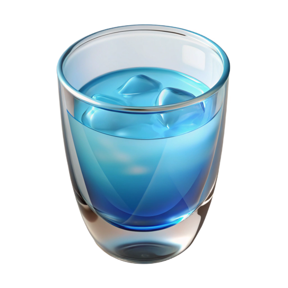 magnificent artistic Glass of Water Refreshing Clear Transparent Background authentic png