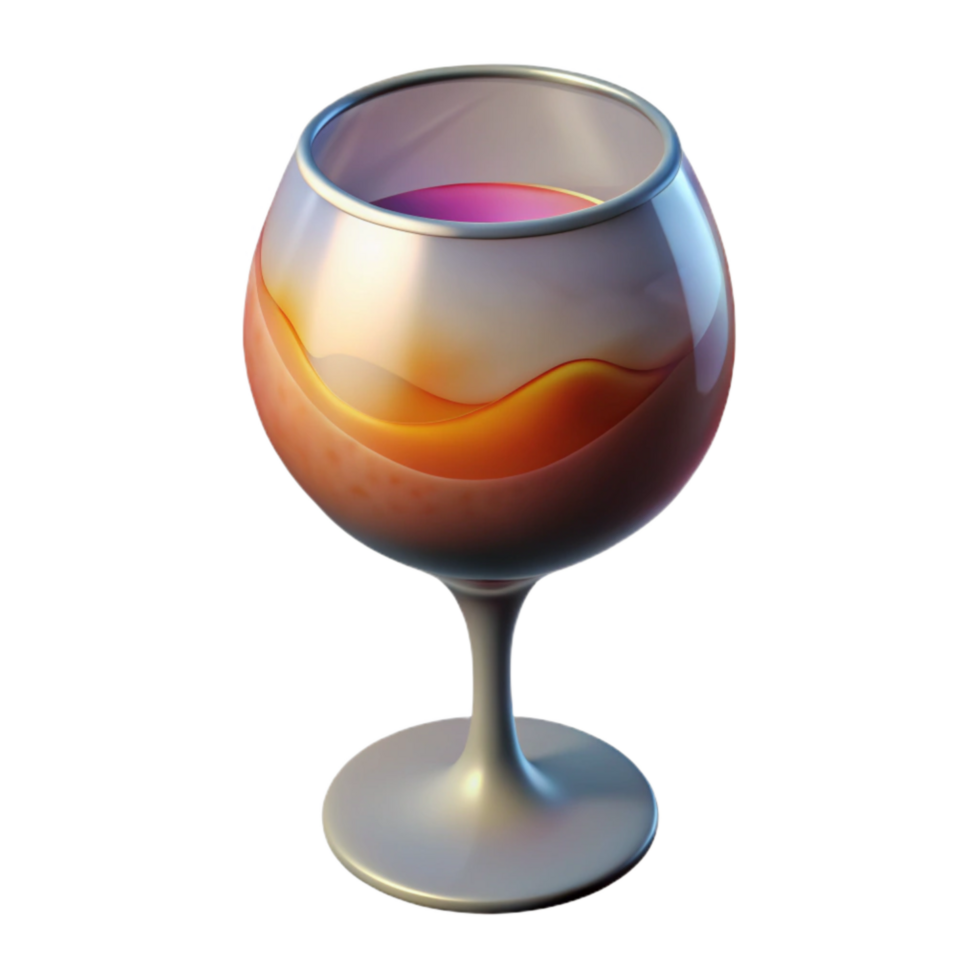 wonderful traditional Glass of Wine Cutout Transparent Background premium png