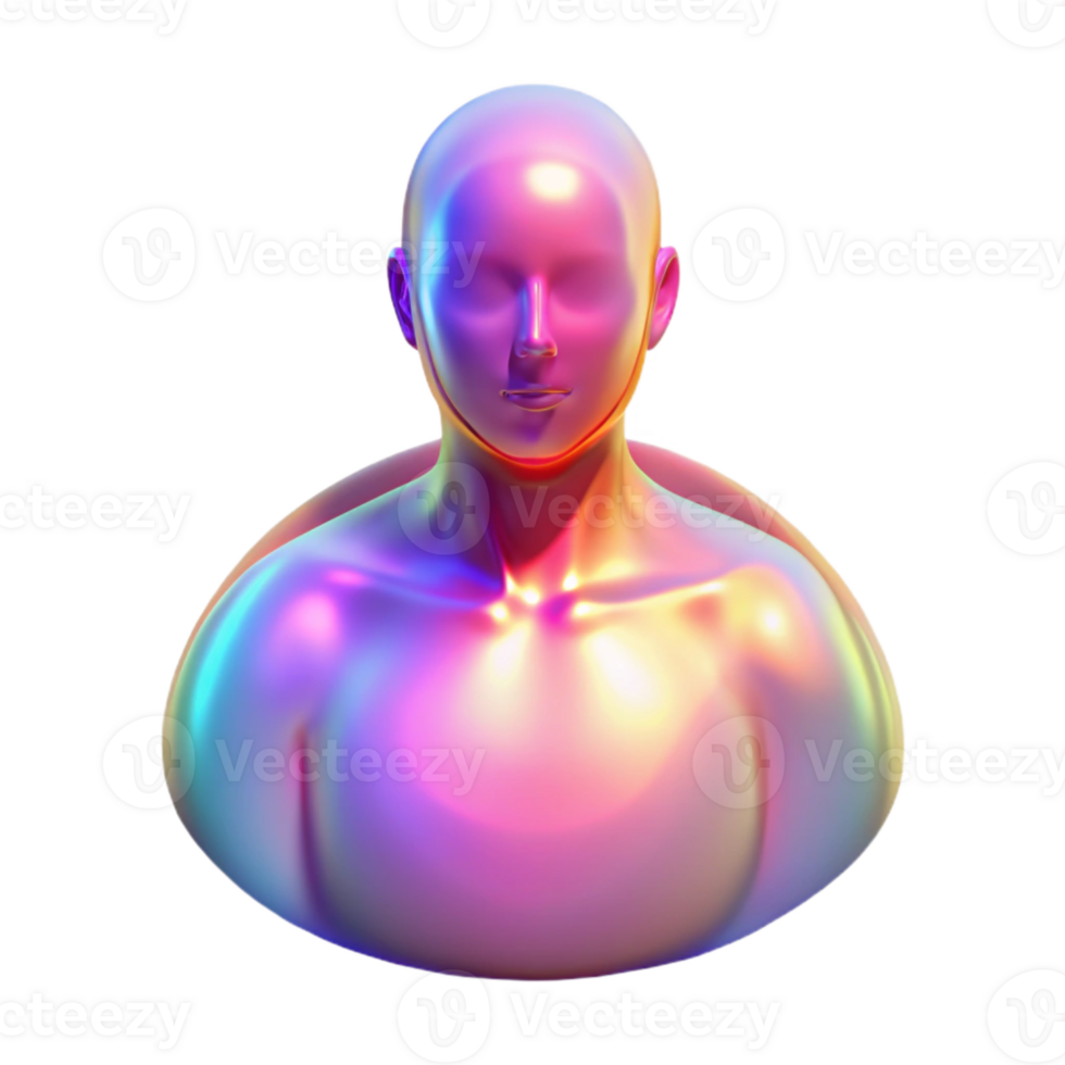elegant vintage Glowing Aura Around Human Silhouette Cutout genuine png