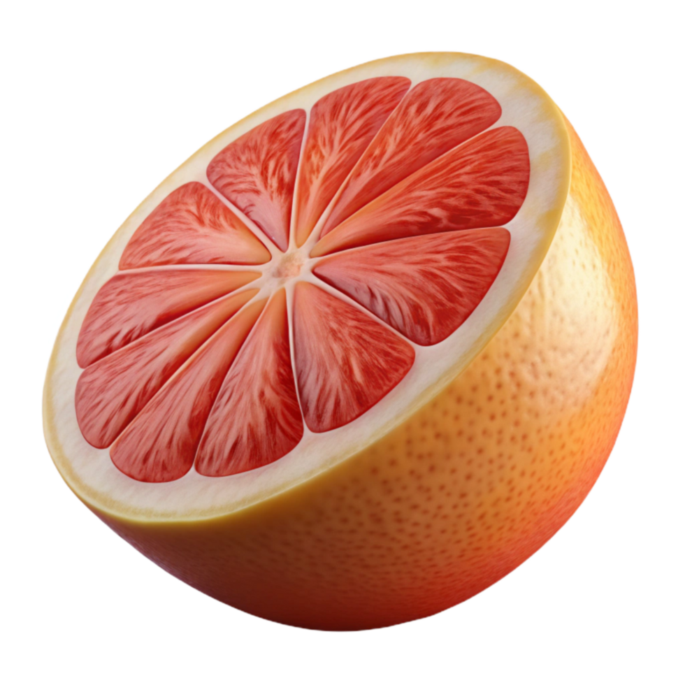 extraordinary creative Grapefruit Half White Inside Element high resolution png