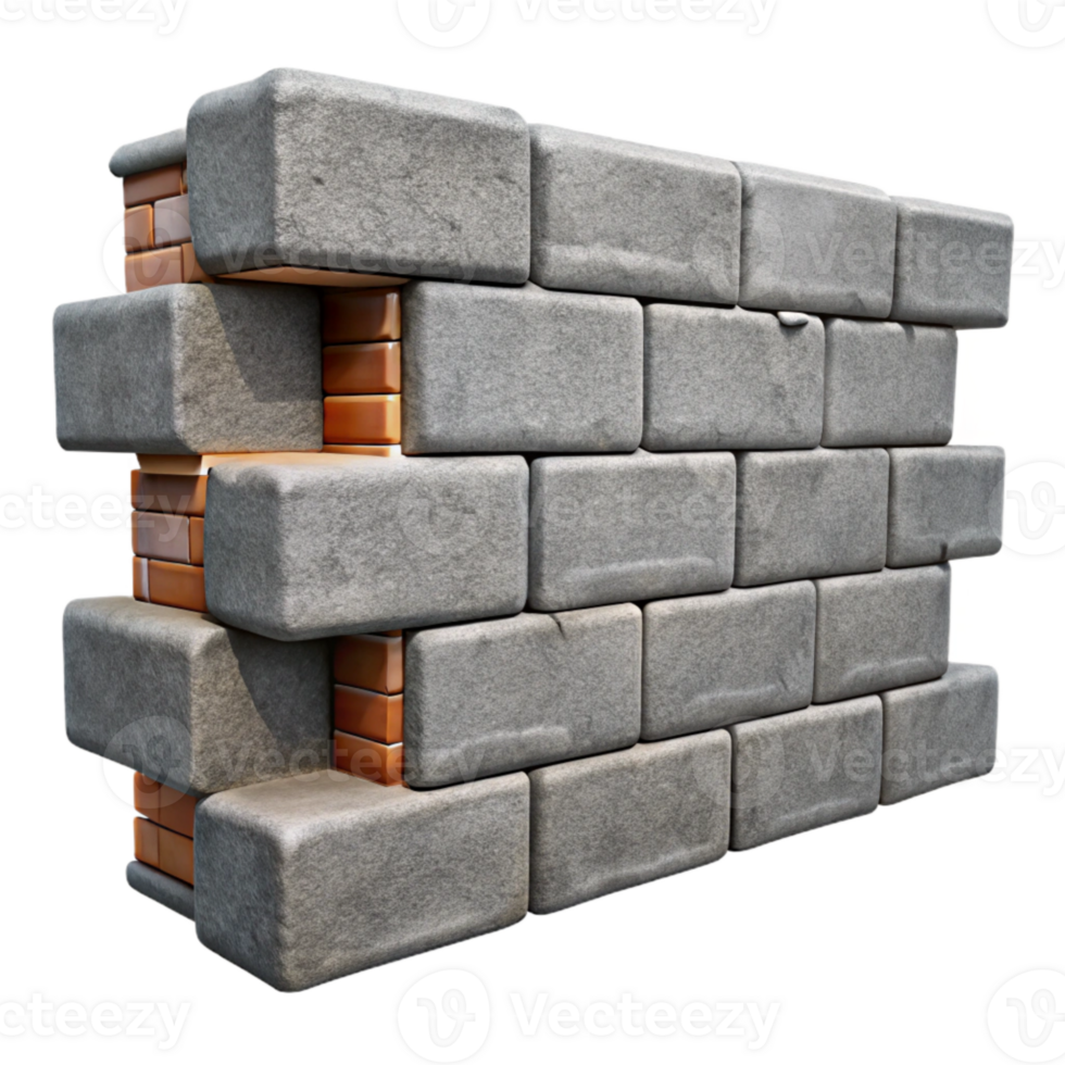 impressive rustic Gray Concrete Wall with Graffiti Art Isolated genuine png