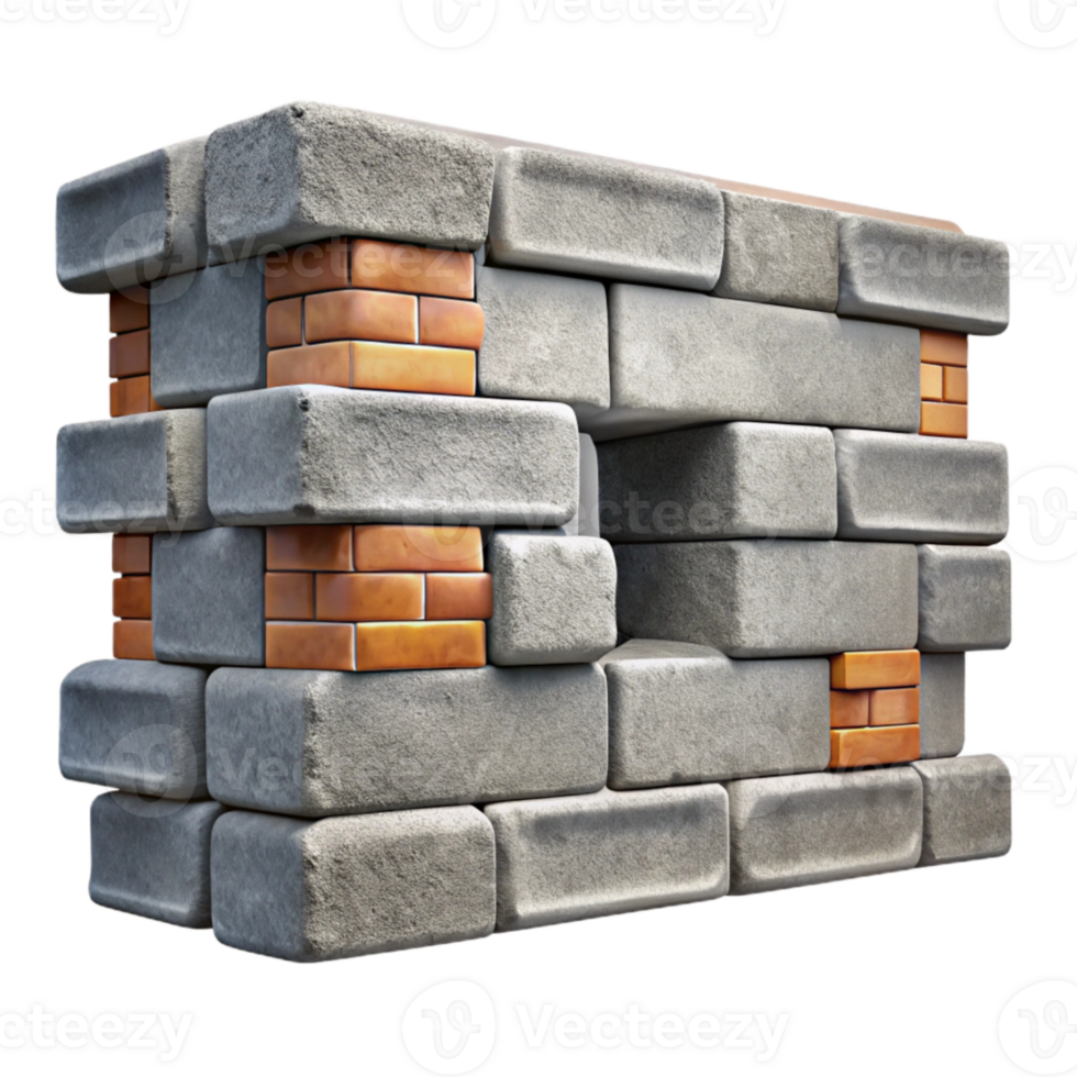 extraordinary classic Gray Concrete Wall with Graffiti Art Isolated high resolution png
