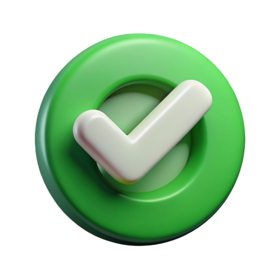 wonderful modern Green Checkmark Icon with Success Message Cutout original png