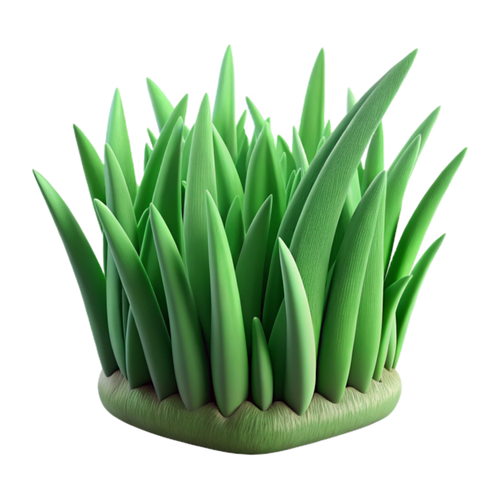 vibrant traditional Green Grass Blades Close Up Texture Transparent professional png