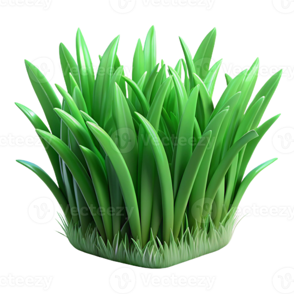 wonderful rustic Green Grass Blades Transparent Background authentic png