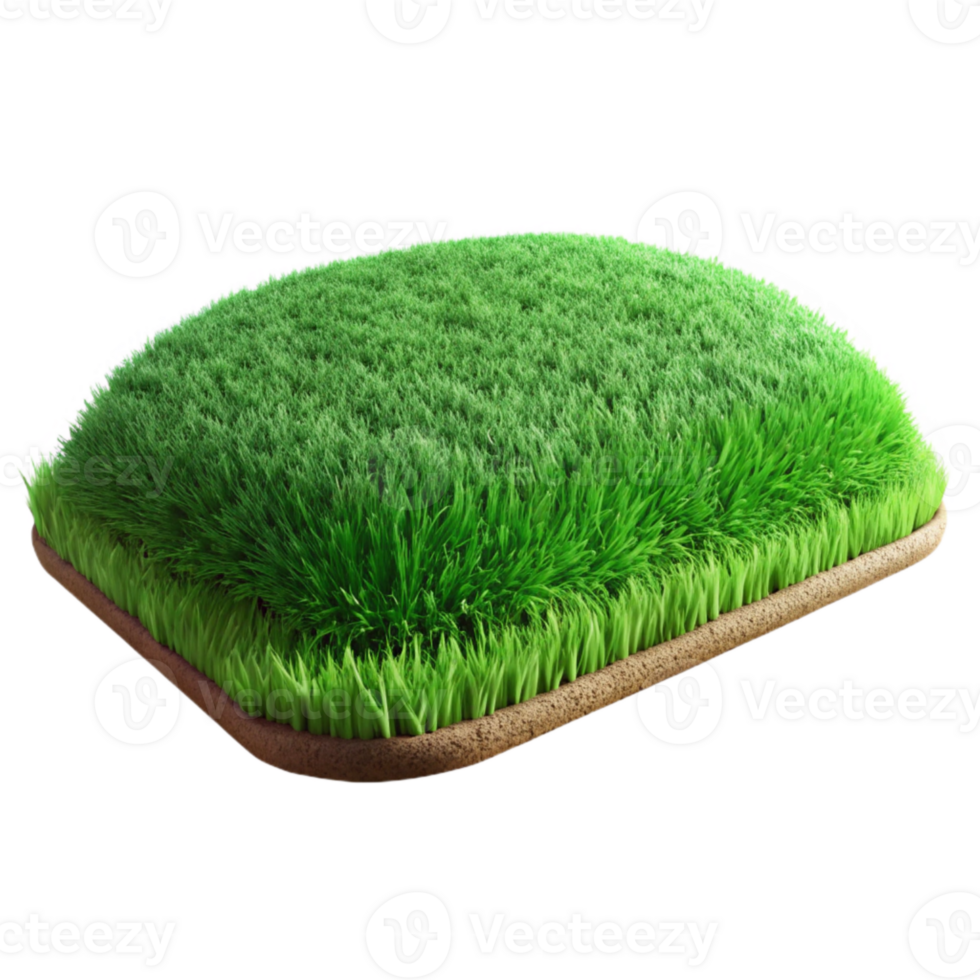 impressive rustic Green Grass Field Panorama Transparent Background exclusive png