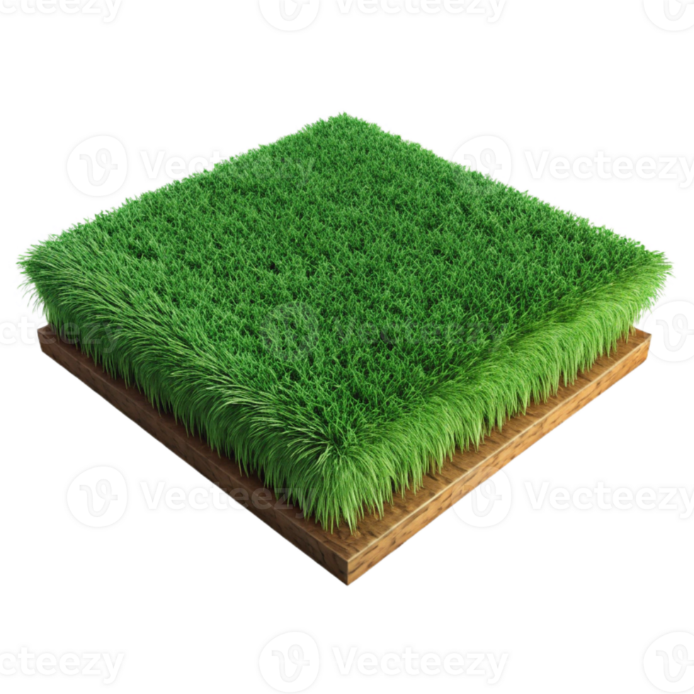 vibrant artistic Green Grass Field Transparent Background high resolution png