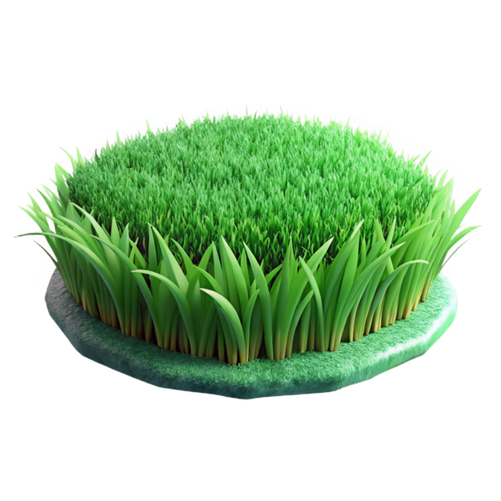extraordinary vintage Green Grass Meadow Lush Greenery Springtime Isolated high resolution png