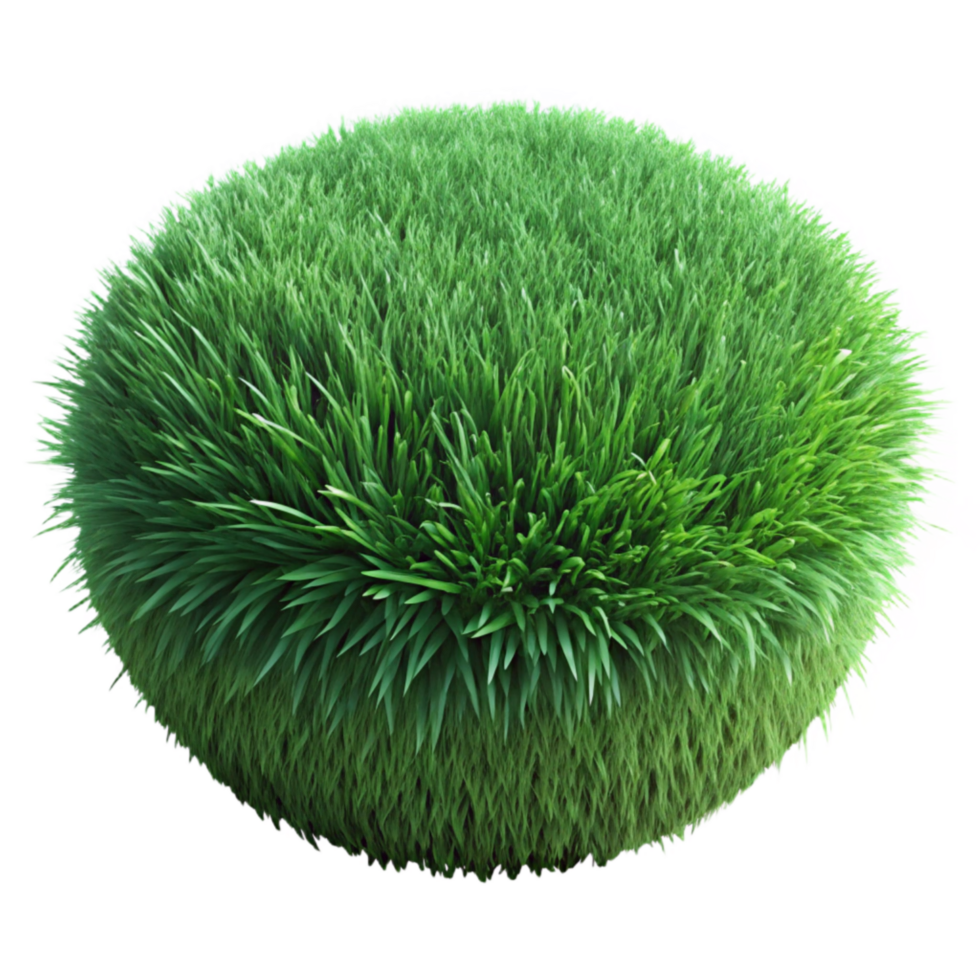 vibrant abstract Green Grass Texture Lush Close Up Isolated Element detailed png
