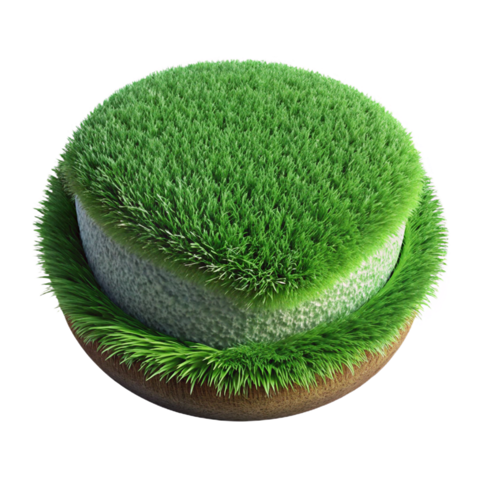 vibrant abstract Green Grass Texture Detailed View Cutout high quality png