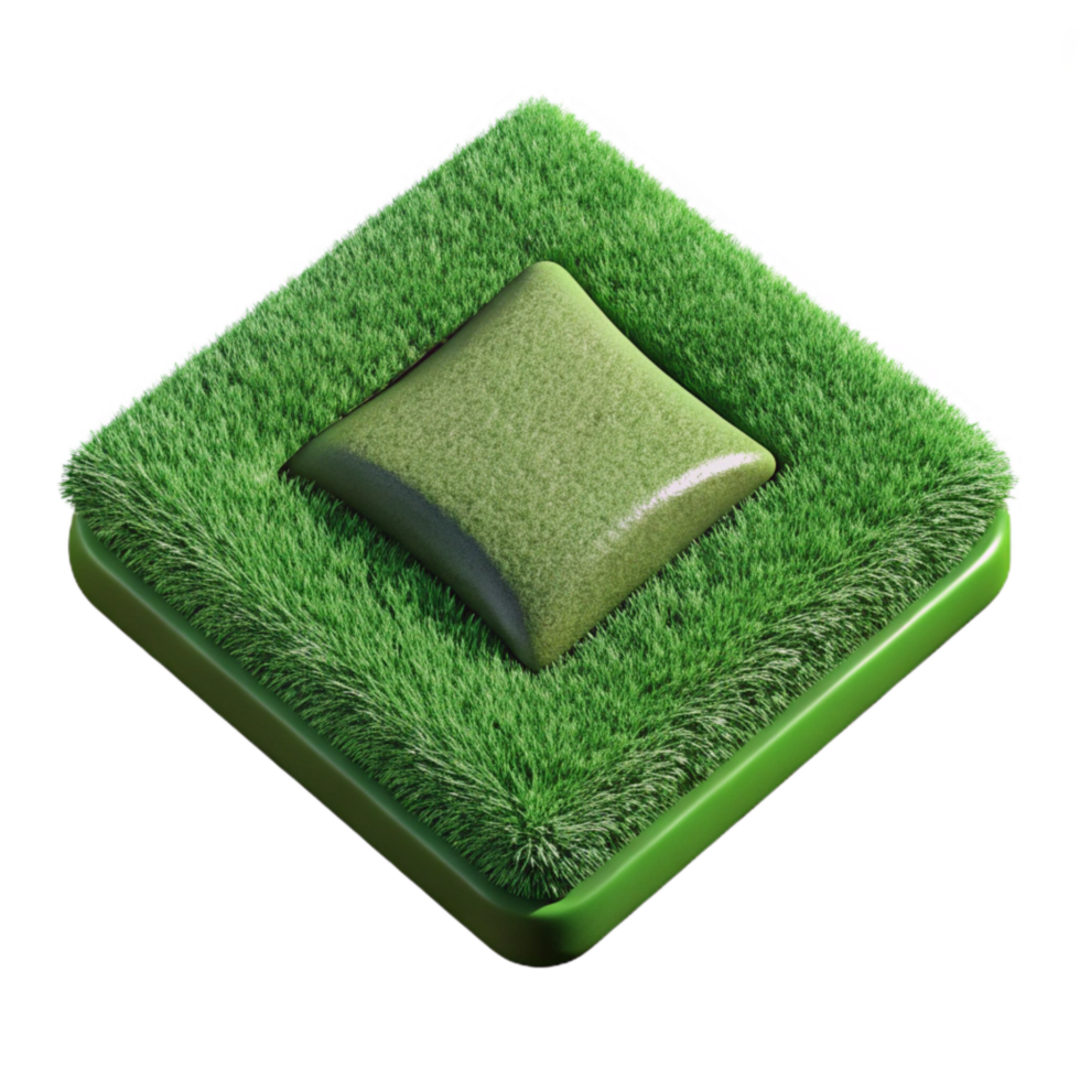 extraordinary contemporary Green Grass Tile Top View Cutout authentic png