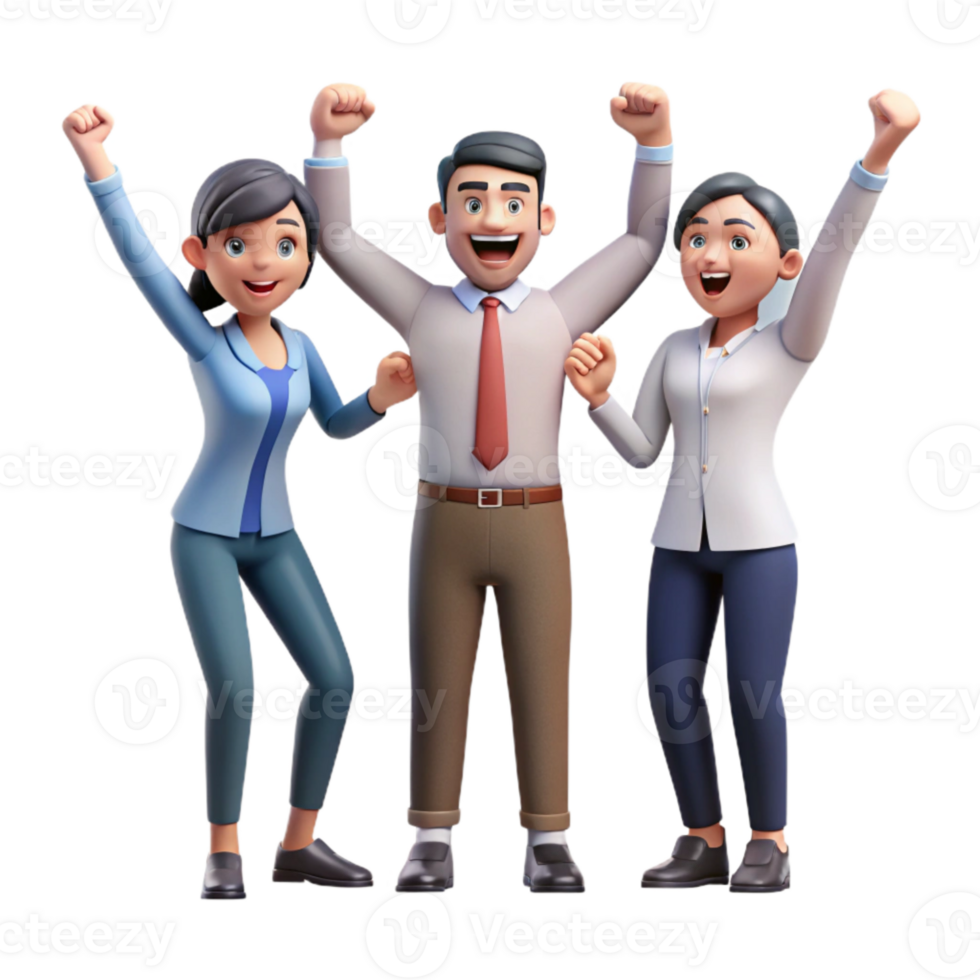 impressive contemporary Group of Business People in Meeting Cutout Element high quality png