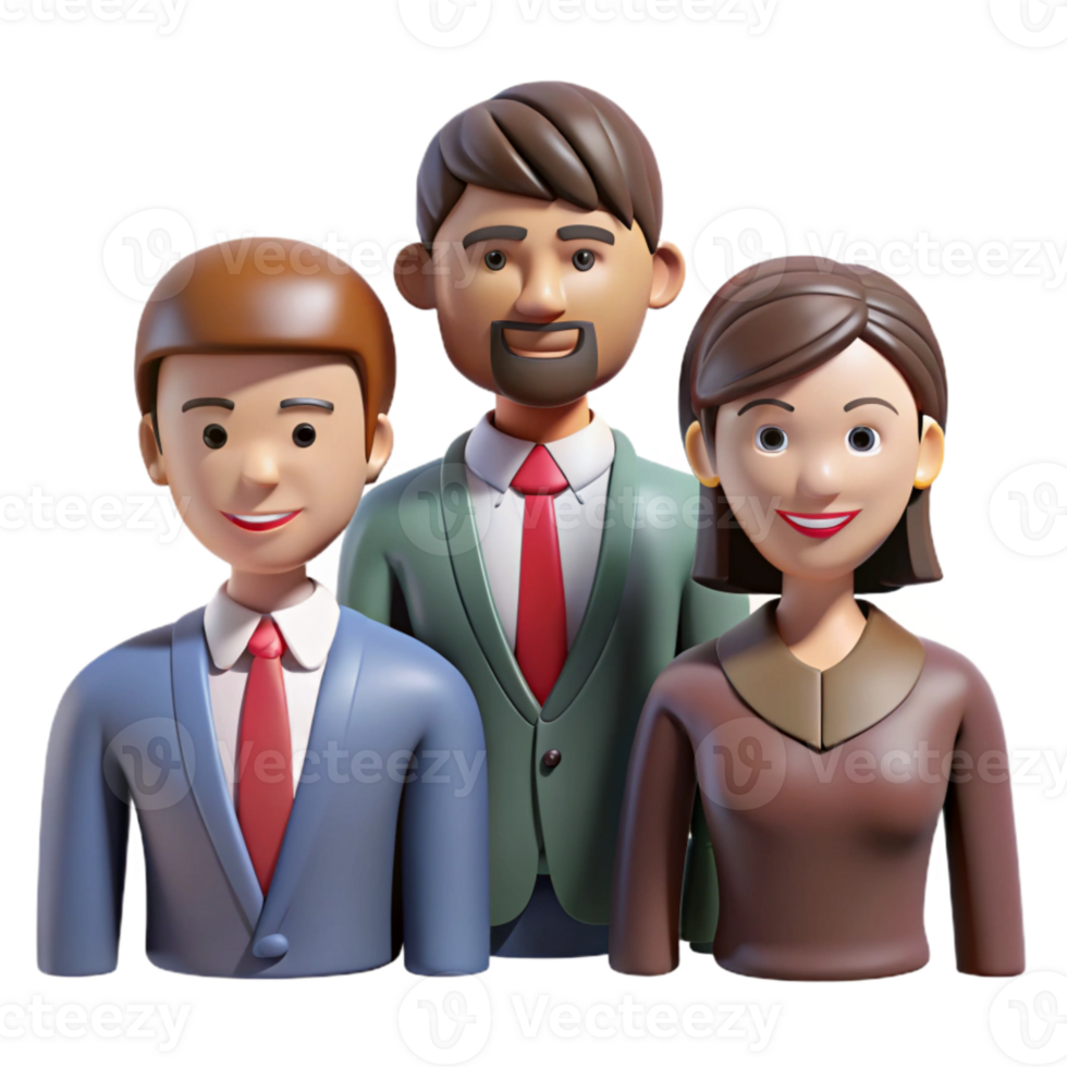 magnificent artistic Group of Diverse Business People Meeting Transparent Background genuine png