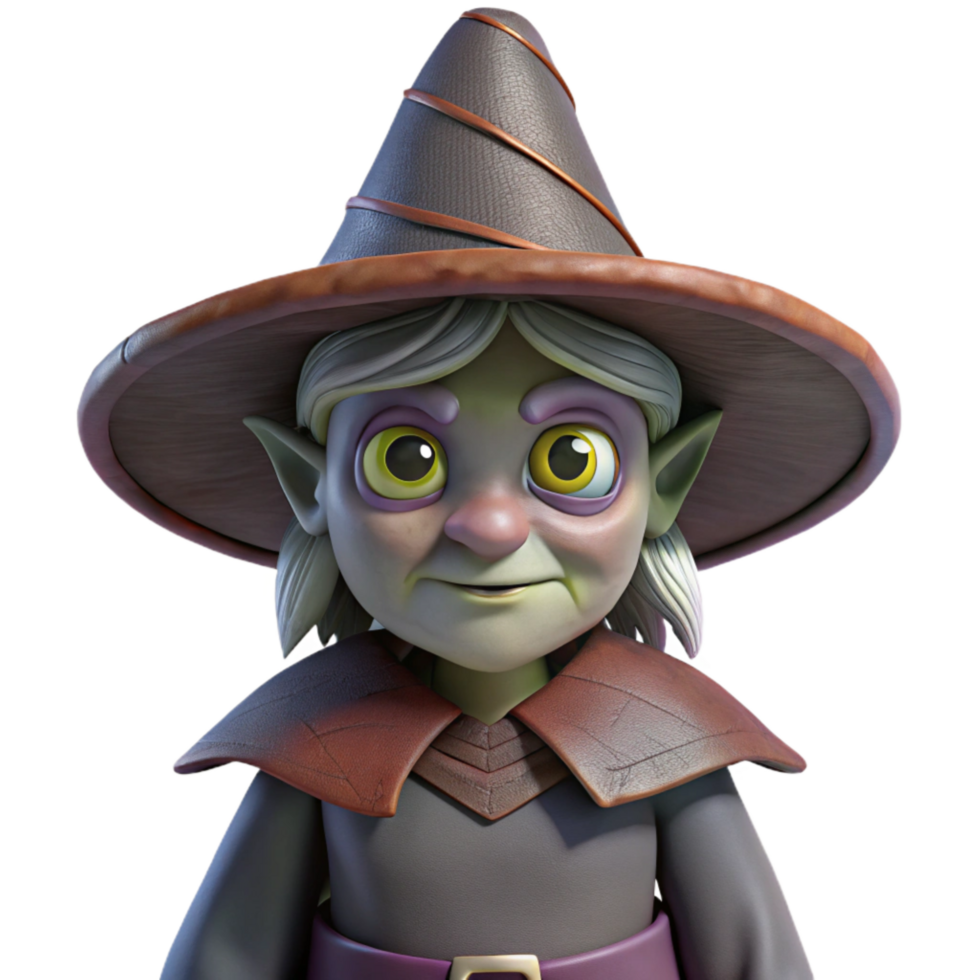 elegant classic Halloween Costume Witch Isolated genuine png