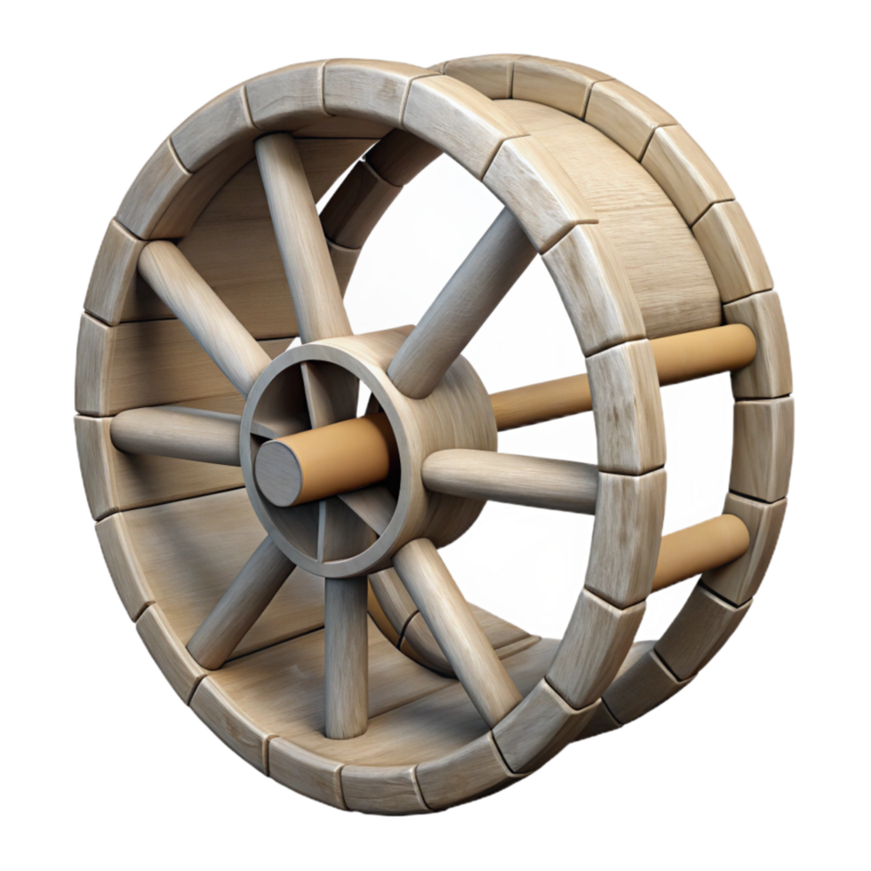stunning traditional Hamster Wheel Spinning Cutout high quality png