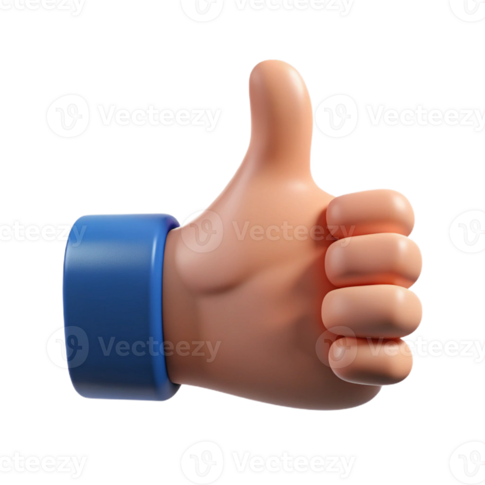 extraordinary traditional Hand Giving Thumbs Up for Social Media Like Transparent authentic png