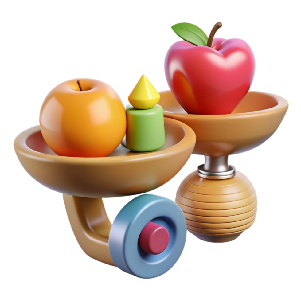 wonderful classic Healthy Lifestyle Concept Balanced Choices Cutout Isolated high resolution png