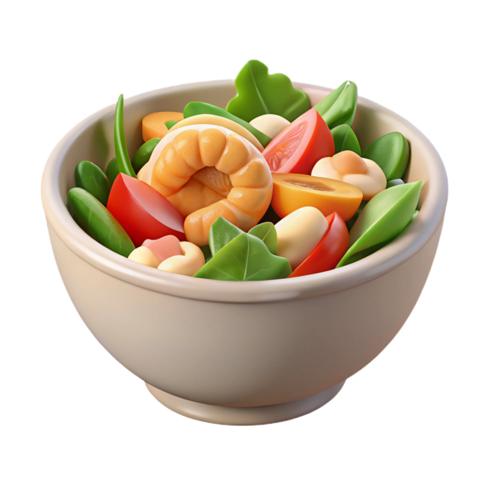 wonderful vintage Healthy Lunch Salad with Grilled Chicken Cutout high quality png
