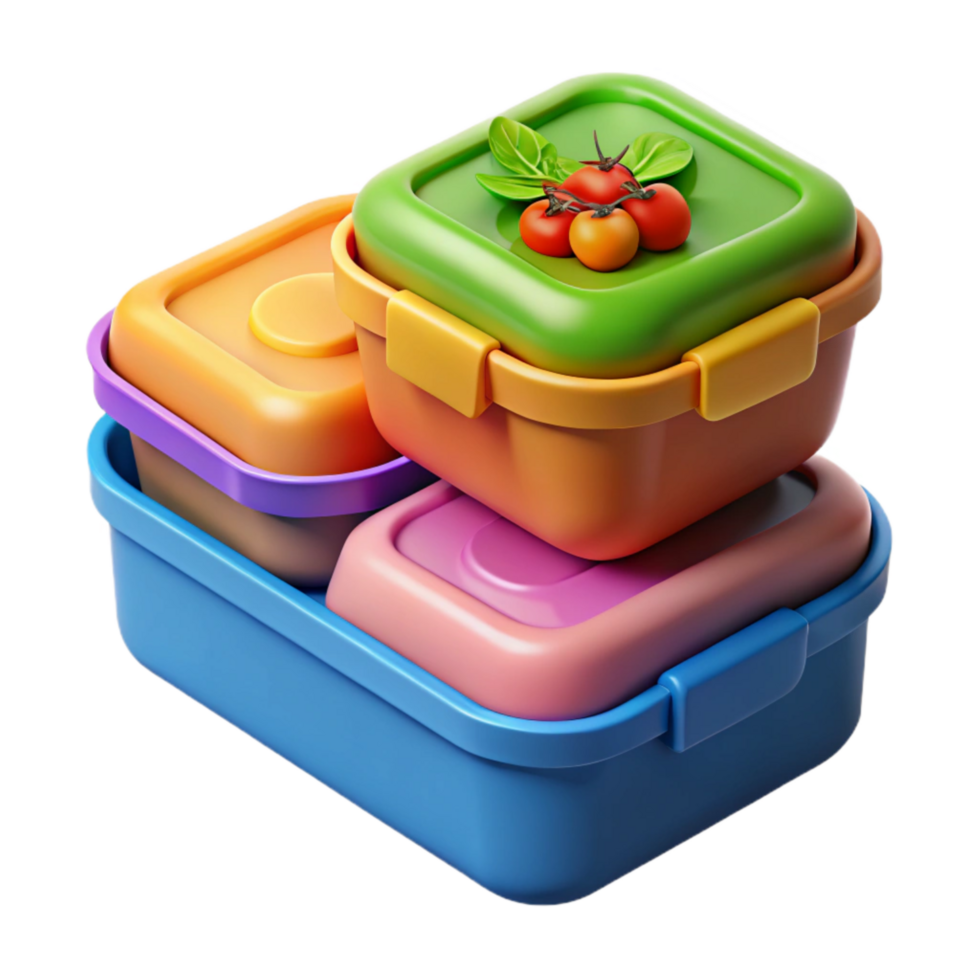wonderful rustic Healthy Meal Prep Containers Cutout professional png