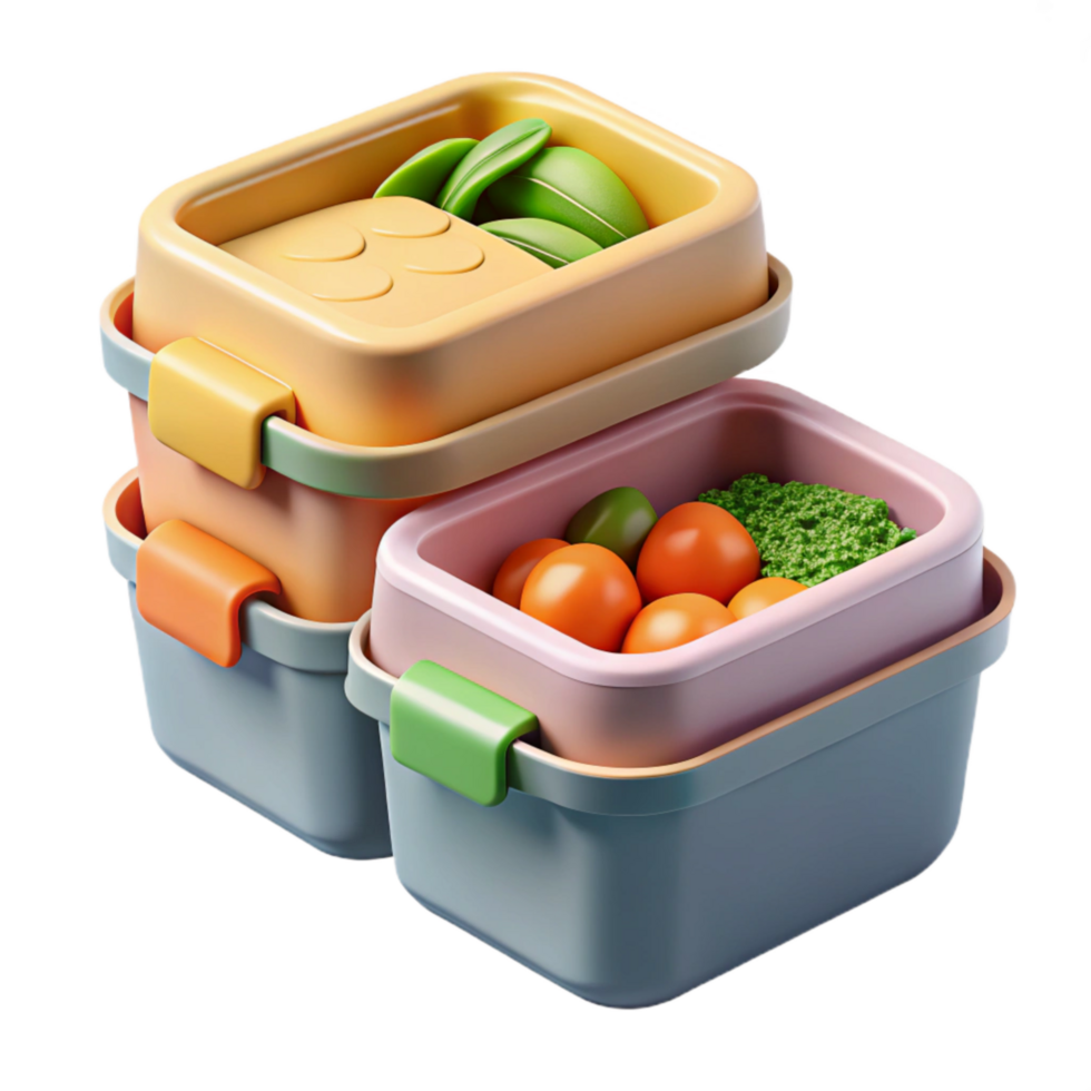 stunning traditional Healthy Meal Prep Containers Cutout professional png