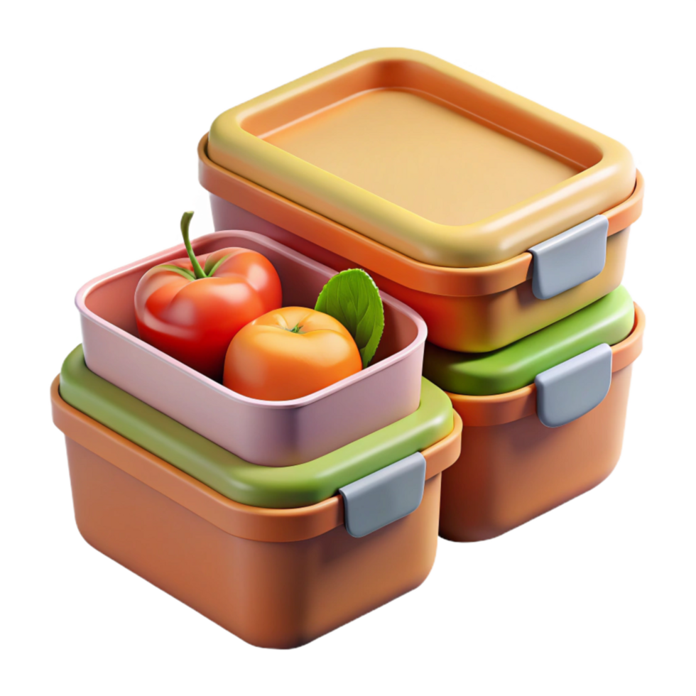 stunning abstract Healthy Meal Prep Containers Cutout high quality png