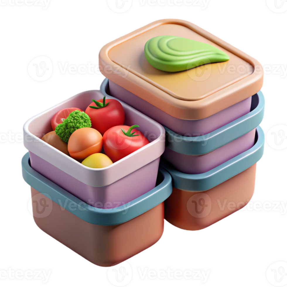 impressive artistic Healthy Meal Prep Containers Cutout authentic png