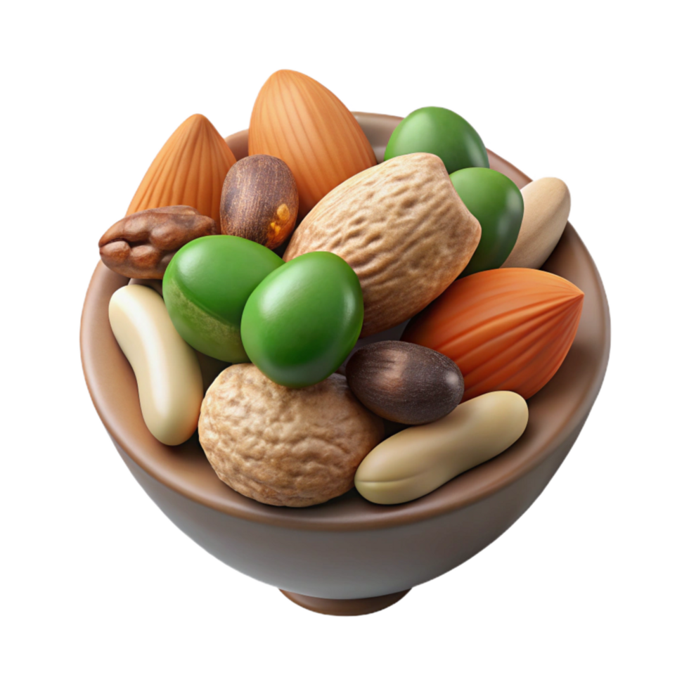 elegant modern Healthy Snack Trail Mix Cutout high resolution png