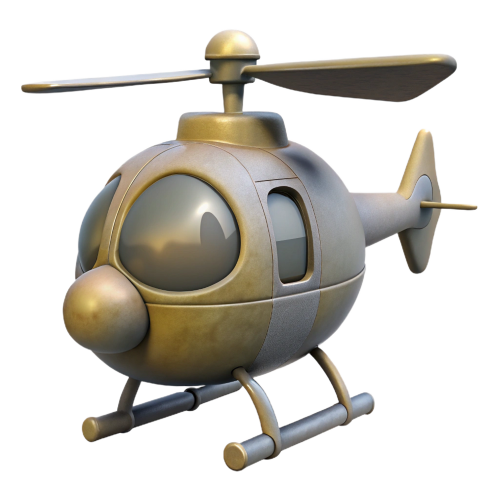vibrant abstract Helicopter Tail Rotor Isolated 4K png