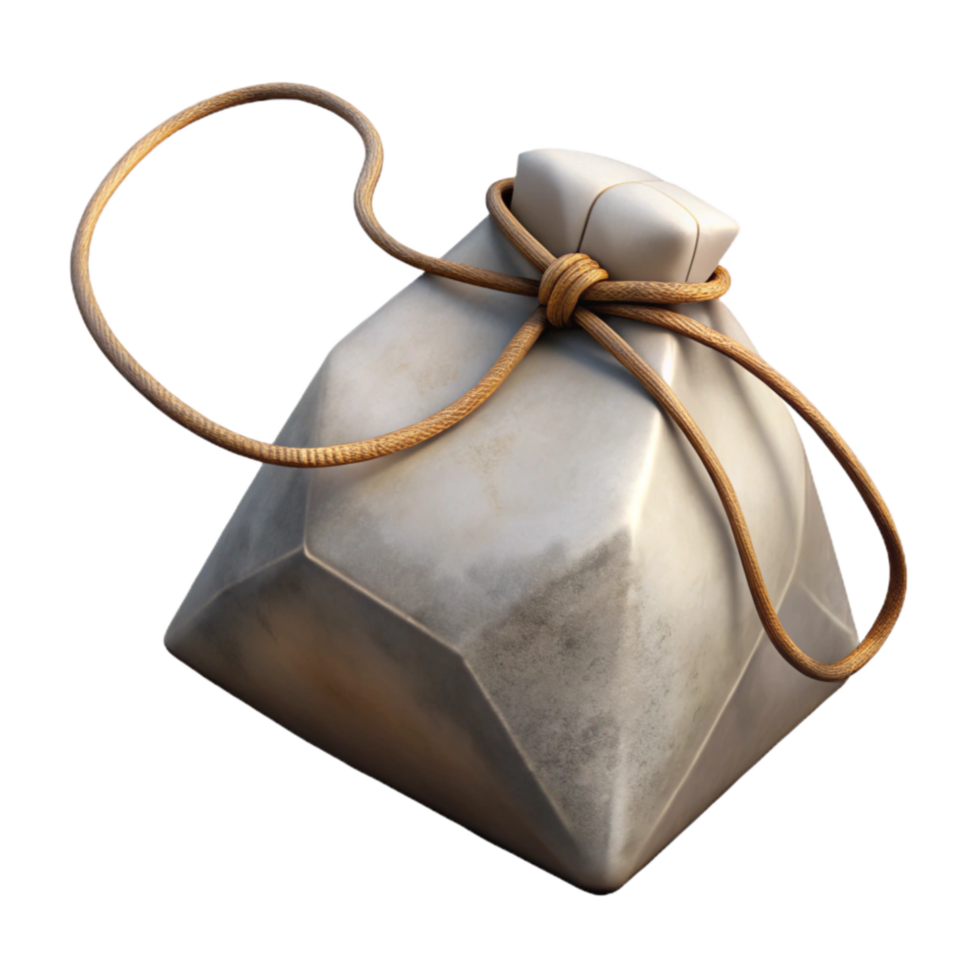 wonderful traditional Herbal Tea Bag with String Cutout high quality png
