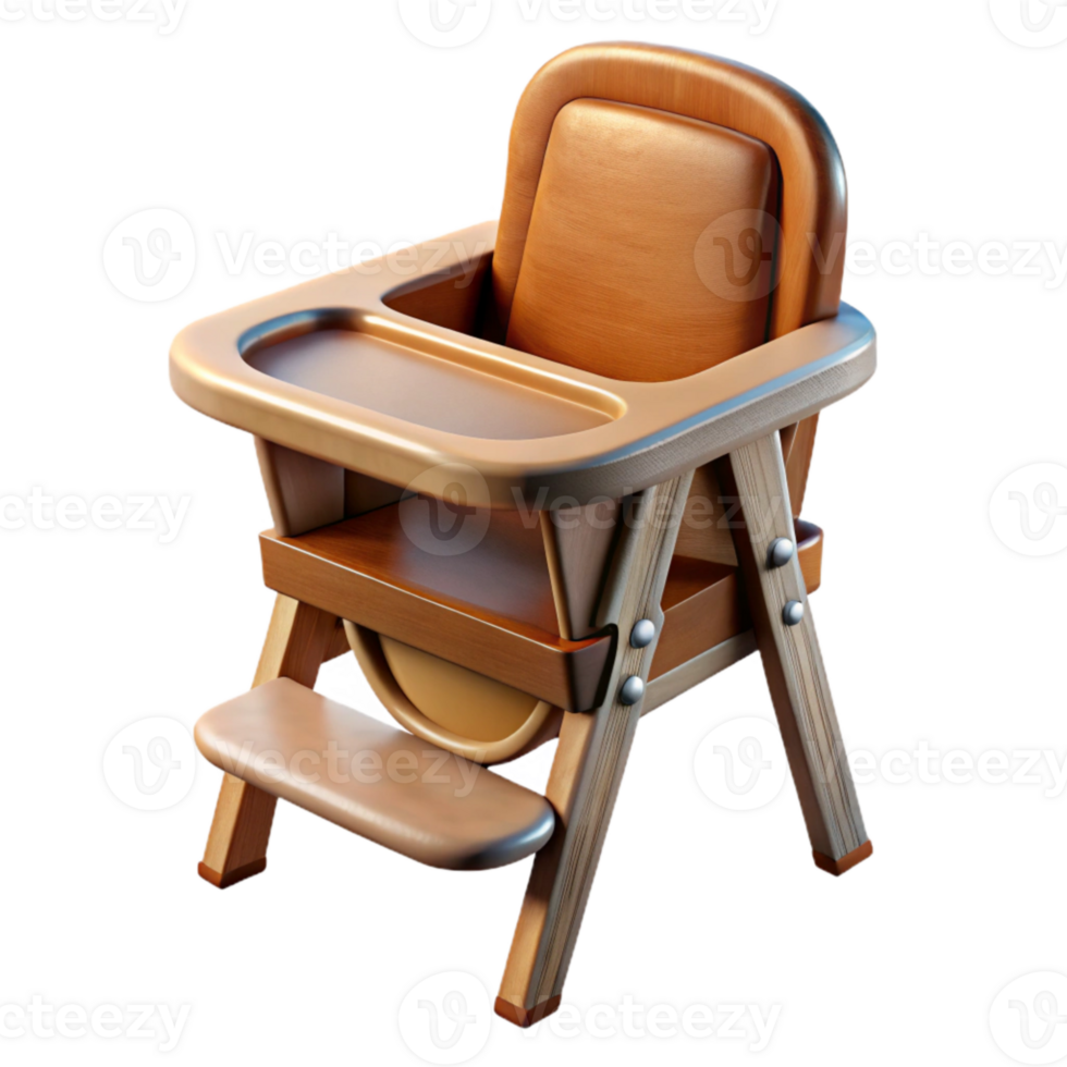 extraordinary minimalist High Chair for Baby with Tray Cutout original png