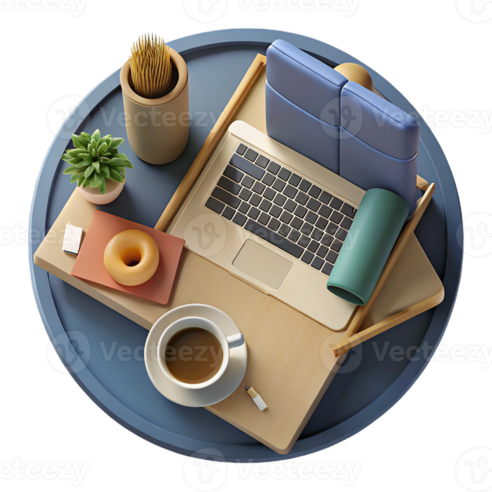 magnificent vintage High Angle View of Business Meeting Isolated original png
