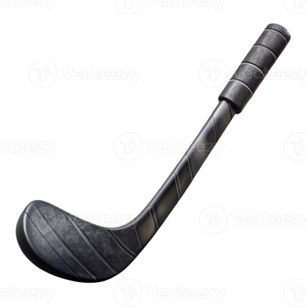 serene abstract Hockey Stick Black Composite Transparent Cutout professional png